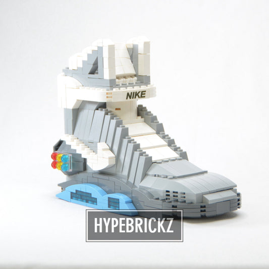 #sneaker bricks# - #hypebrickz# - #sneakergifts# - Custom Nike Air Mag Back to Future LEGO Style