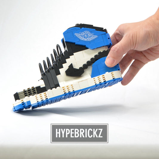 #sneaker bricks# - #hypebrickz# - #sneakergifts# #Custom Air Jordan 1 Fragment LEGO Style