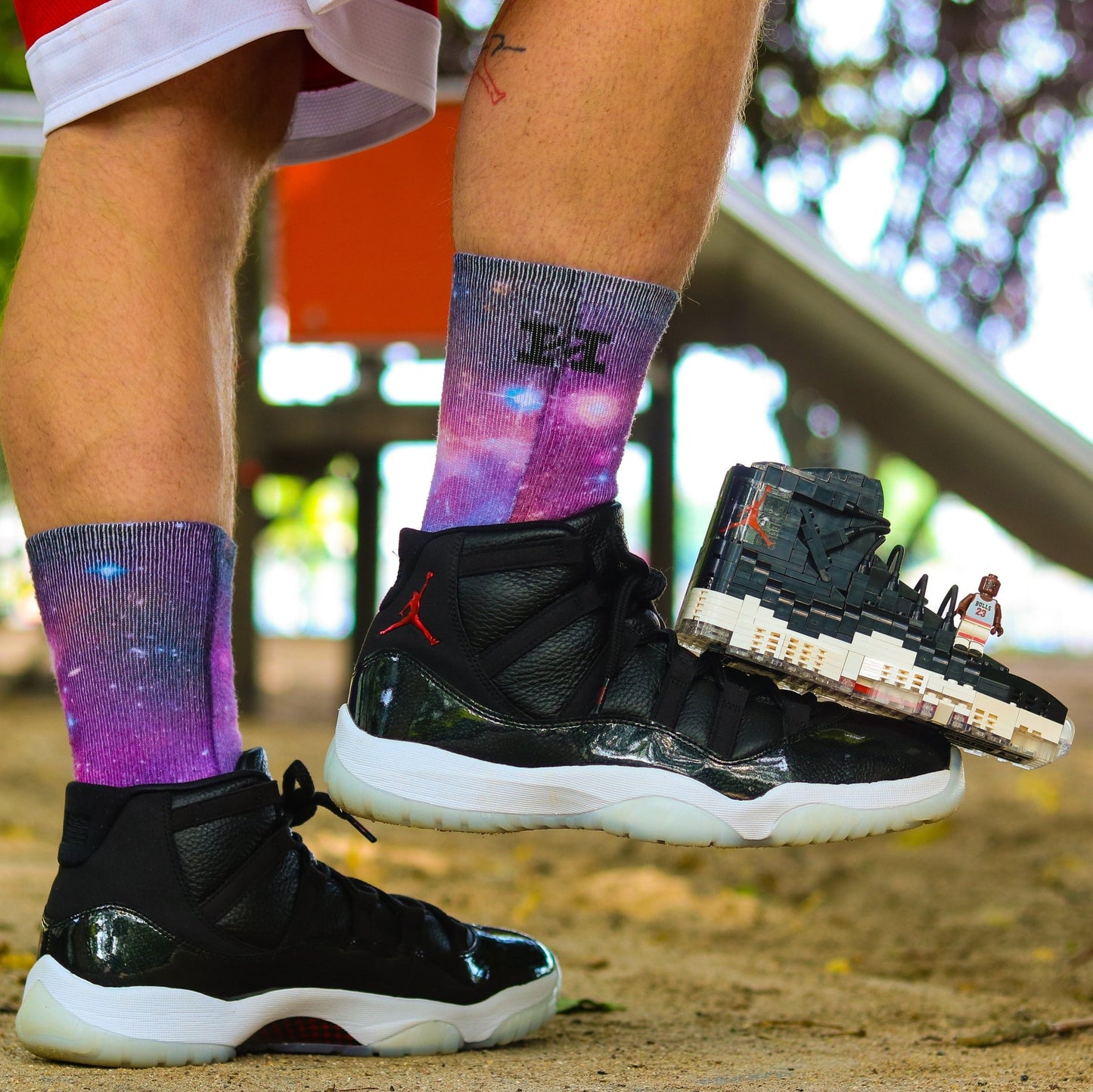 #sneaker bricks# - #hypebrickz# - #sneakergifts# #Custom Air Jordan 11 Bred Air Jordan 72-10 LEGO Style