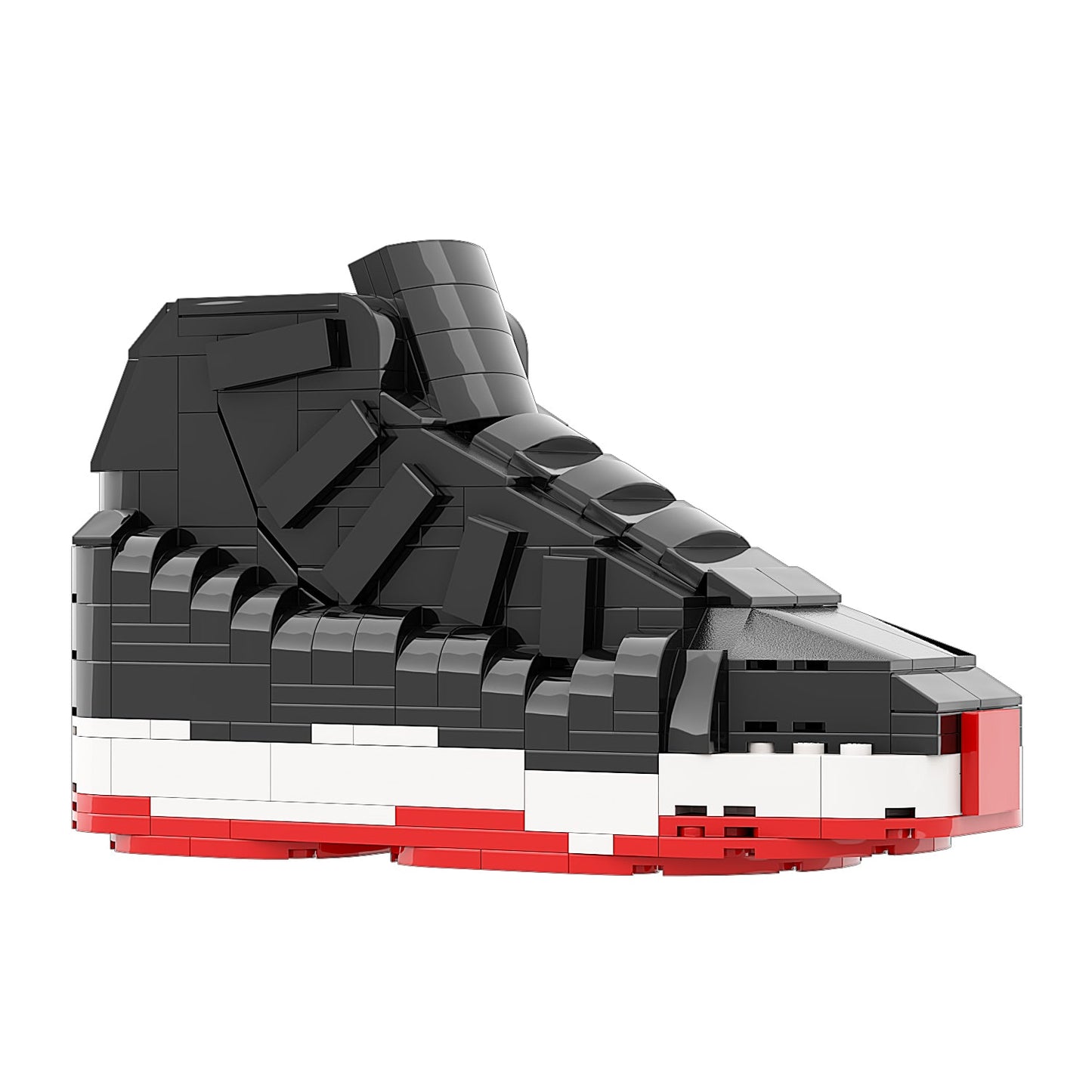 #sneaker bricks# - #hypebrickz# - #sneakergifts# - Custom Nike Air Jordan 11 Bred Sneaker LEGO Style