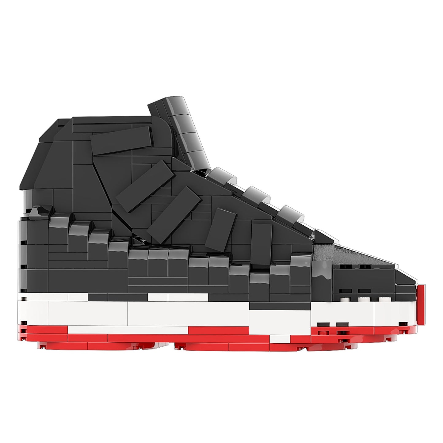 #sneaker bricks# - #hypebrickz# - #sneakergifts# - Custom Nike Air Jordan 11 Bred Sneaker LEGO Style