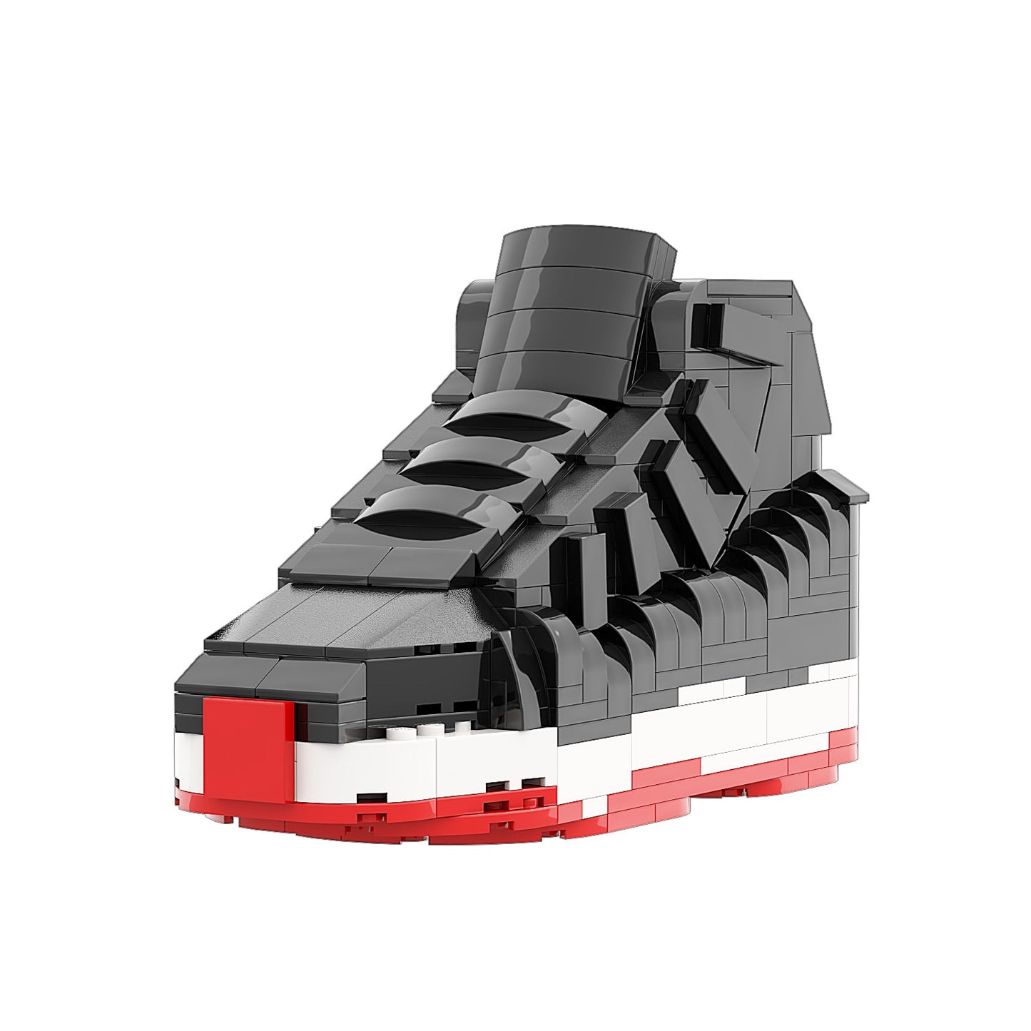 #sneaker bricks# - #hypebrickz# - #sneakergifts# - Custom Nike Air Jordan 11 Bred Sneaker LEGO Style