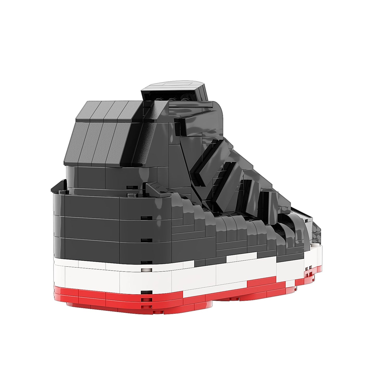 #sneaker bricks# - #hypebrickz# - #sneakergifts# - Custom Nike Air Jordan 11 Bred Sneaker LEGO Style