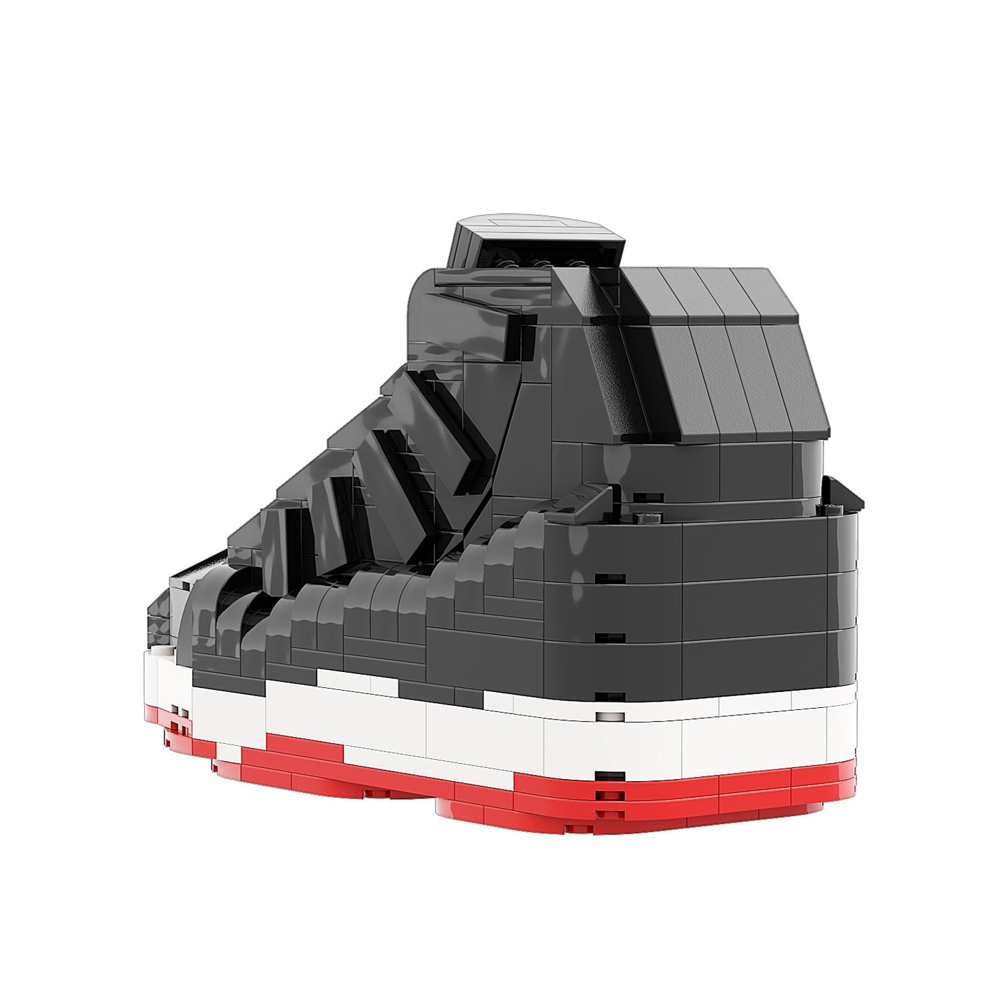 #sneaker bricks# - #hypebrickz# - #sneakergifts# - Custom Nike Air Jordan 11 Bred Sneaker LEGO Style