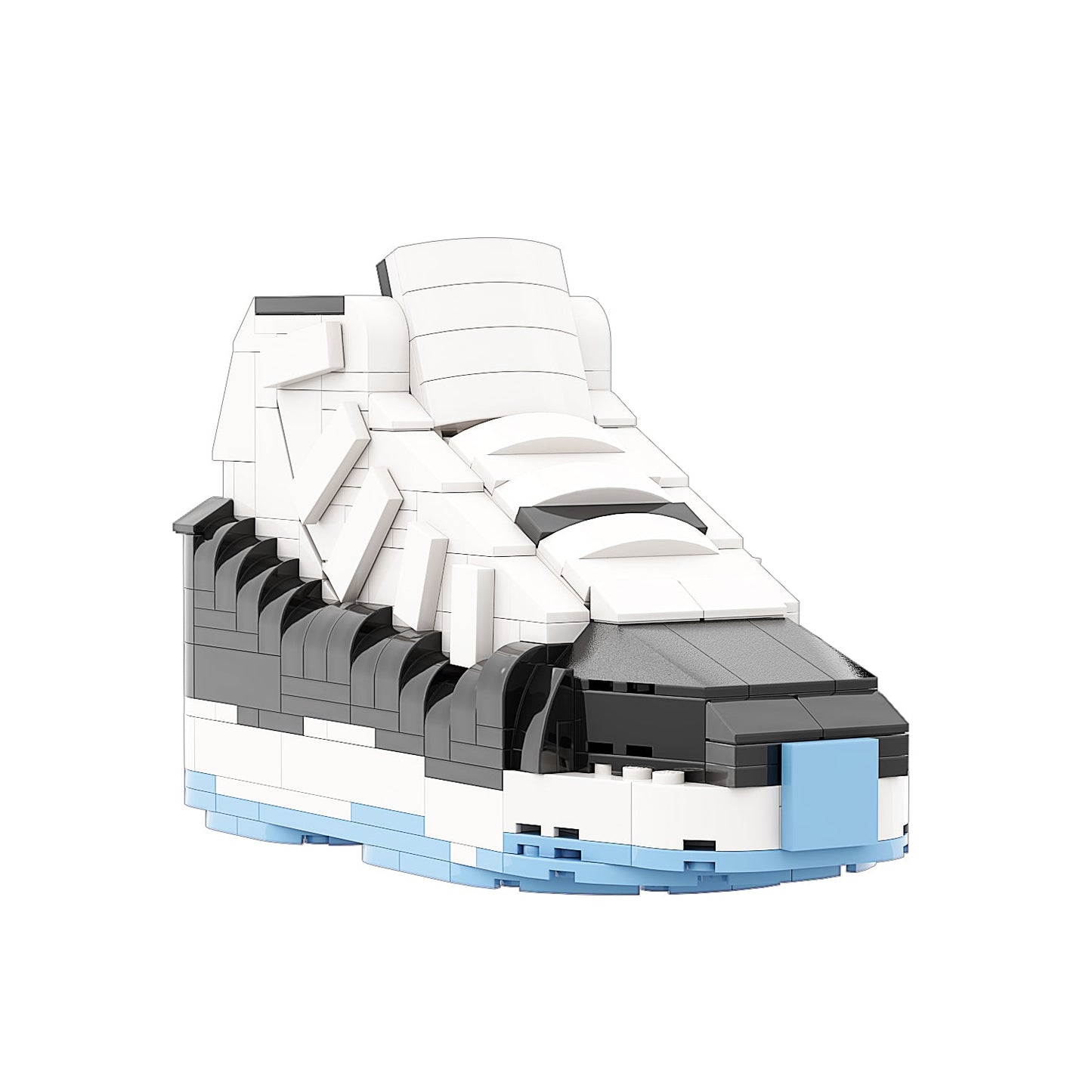 #sneaker bricks# - #hypebrickz# - #sneakergifts# - Custom Nike Air Jordan 11 Concord Sneaker LEGO Style