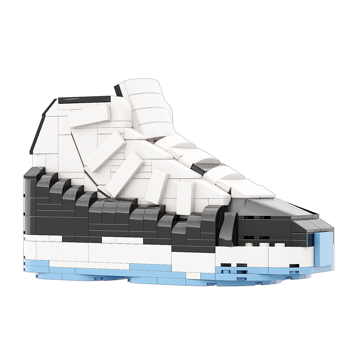 #sneaker bricks# - #hypebrickz# - #sneakergifts# - Custom Nike Air Jordan 11 Concord Sneaker LEGO Style