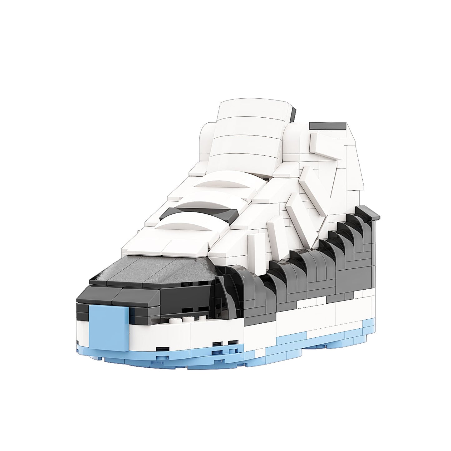 #sneaker bricks# - #hypebrickz# - #sneakergifts# - Custom Nike Air Jordan 11 Concord Sneaker LEGO Style
