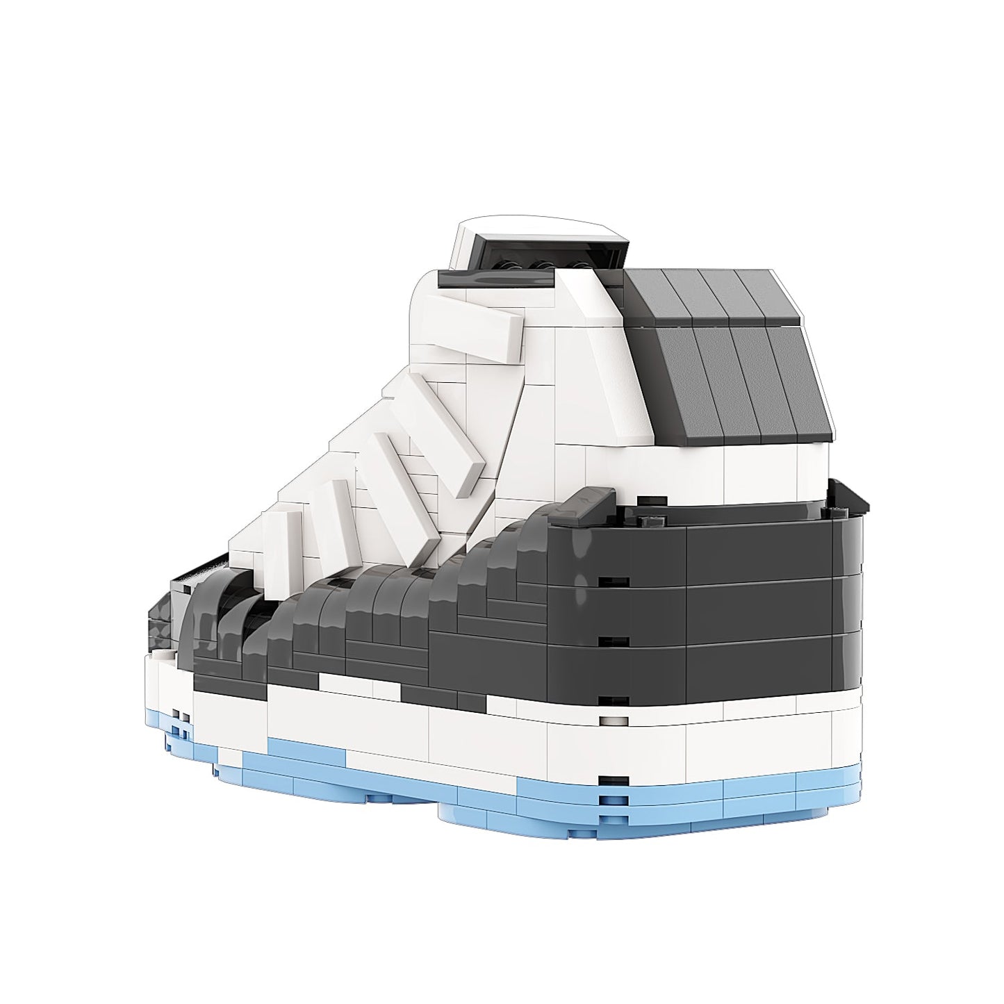 #sneaker bricks# - #hypebrickz# - #sneakergifts# - Custom Nike Air Jordan 11 Concord Sneaker LEGO Style