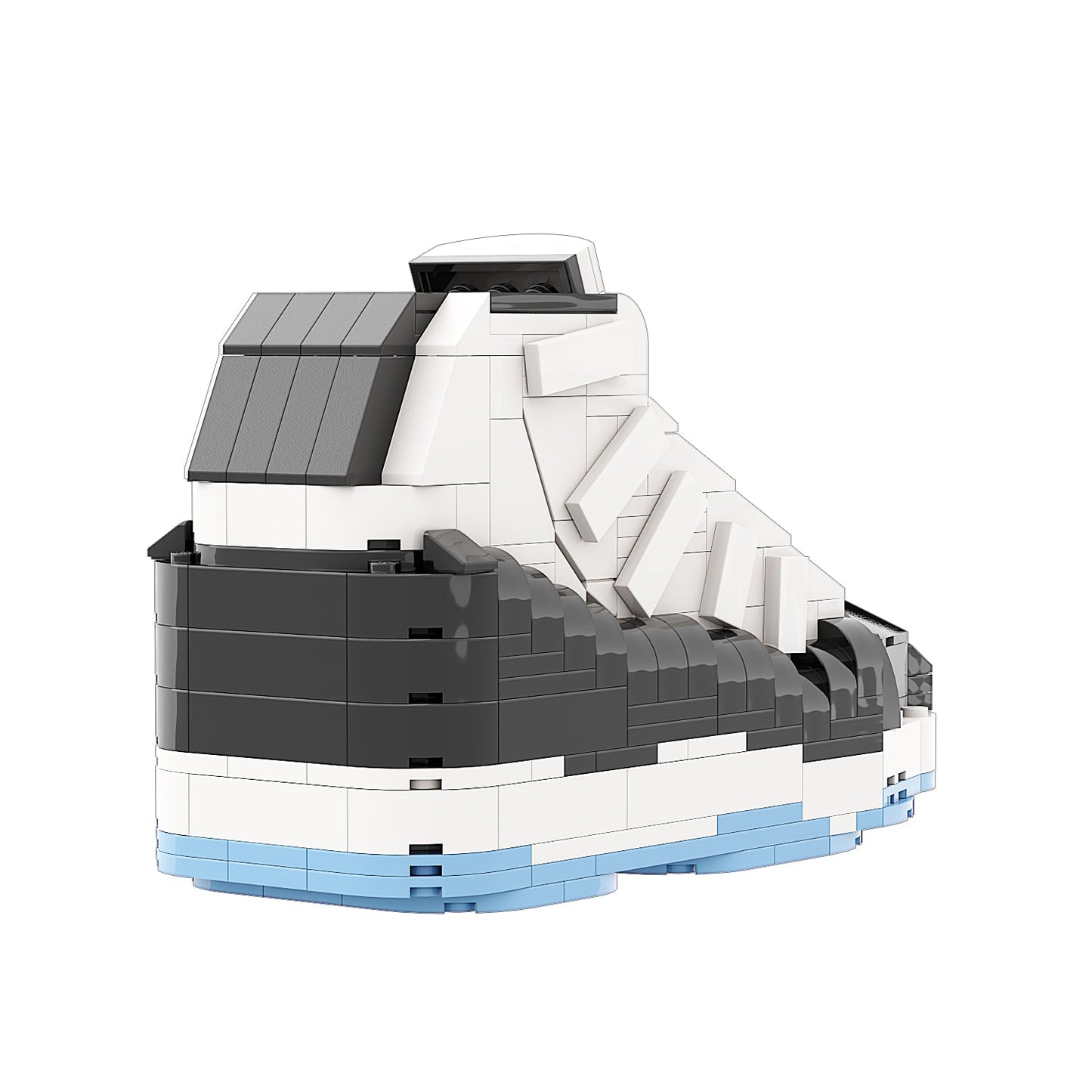 #sneaker bricks# - #hypebrickz# - #sneakergifts# - Custom Nike Air Jordan 11 Concord Sneaker LEGO Style