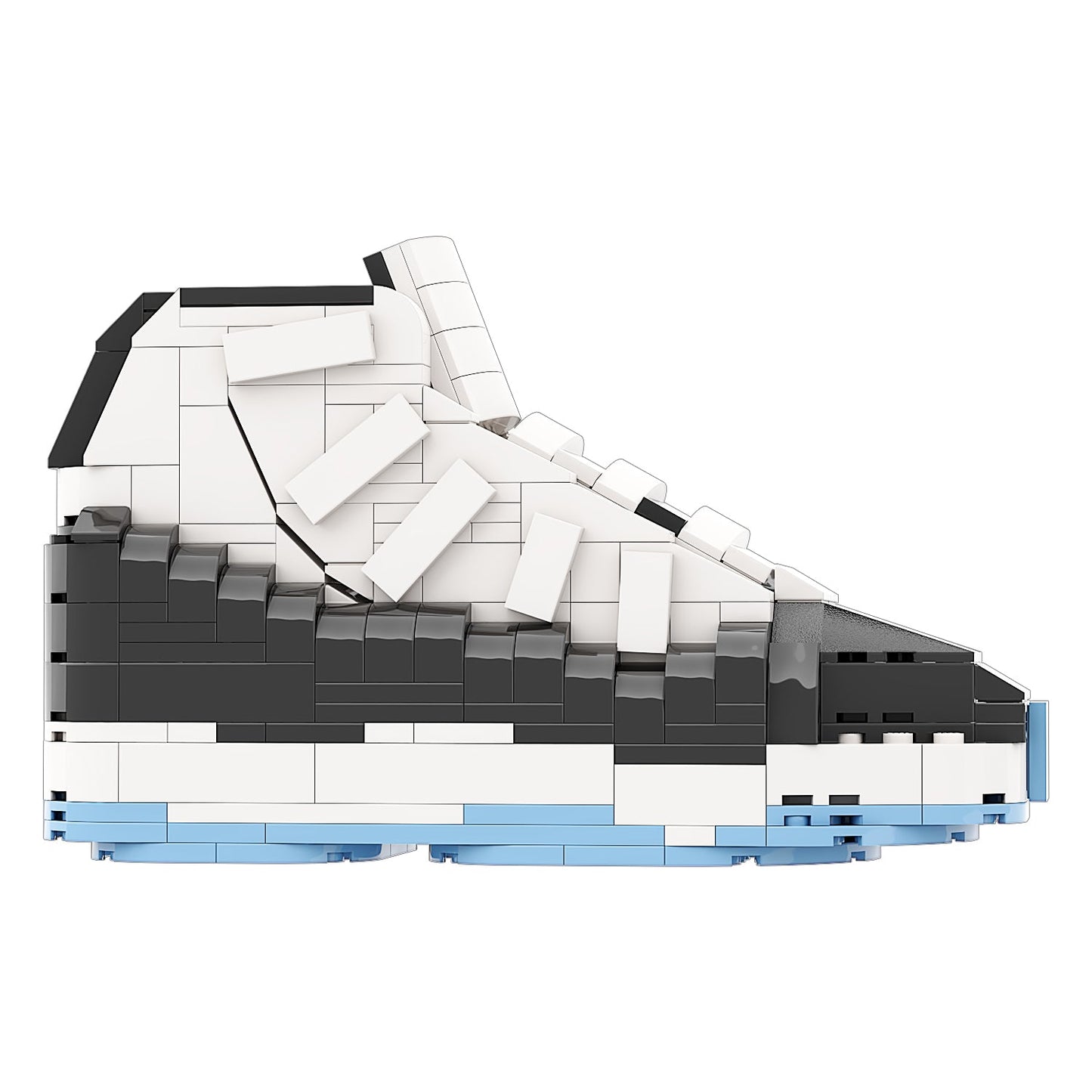 #sneaker bricks# - #hypebrickz# - #sneakergifts# - Custom Nike Air Jordan 11 Concord Sneaker LEGO Style