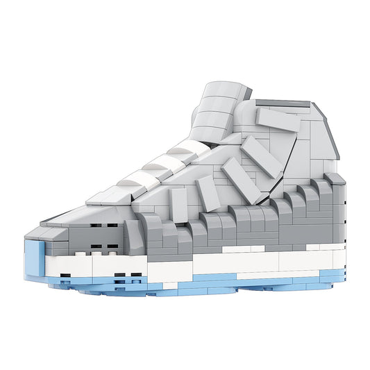 #sneaker bricks# - #hypebrickz# - #sneakergifts# - Custom Nike Air Jordan 11 Cool Grey Sneaker LEGO Style