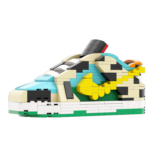 #sneaker bricks# - #hypebrickz# - #sneakergifts# - Custom Nike SB Dunk Ben and Jerry Chunky Dunky Sneaker LEGO Style