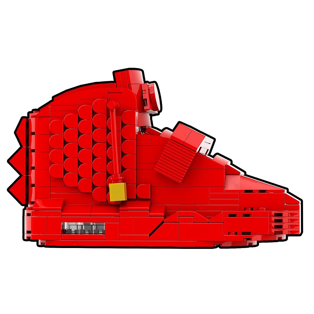 #sneaker bricks# - #hypebrickz# - #sneakergifts# - Custom Nike Air Yeezy Red October Sneaker LEGO Style