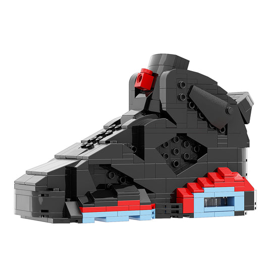 #sneaker bricks# - #hypebrickz# - #sneakergifts# - Custom Nike Air Jordan 6 Infrared Sneaker LEGO Style