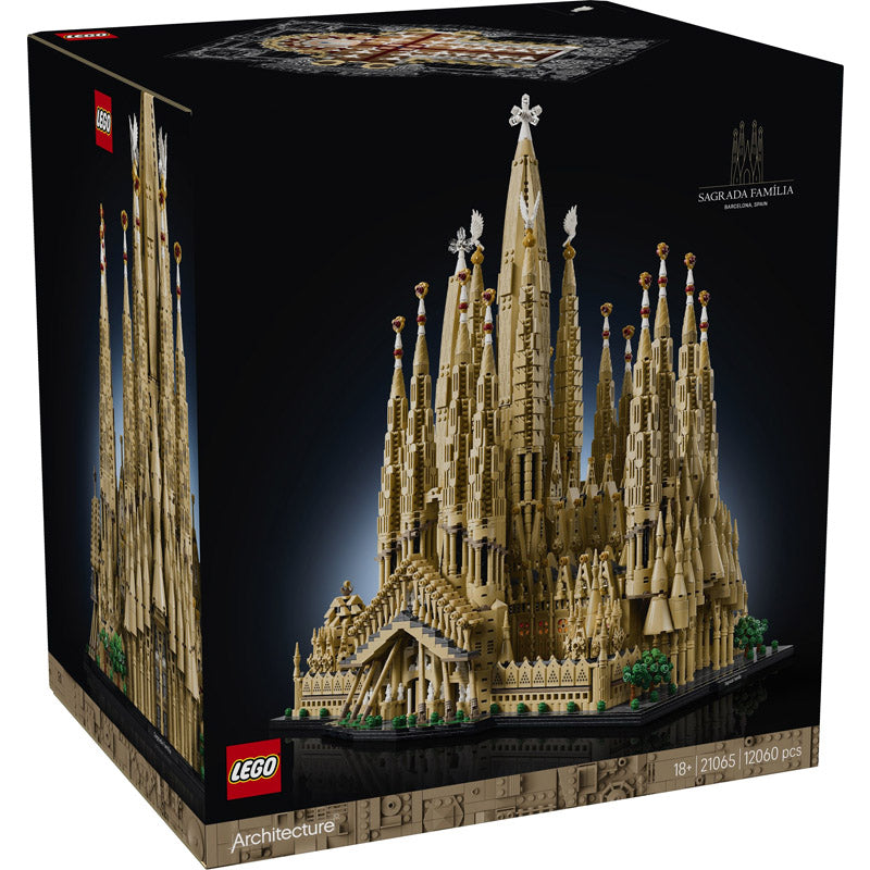 LEGO Architecture Sagrada Familia (21065) Becomes the Biggest LEGO Set Ever at 12,060 Pieces