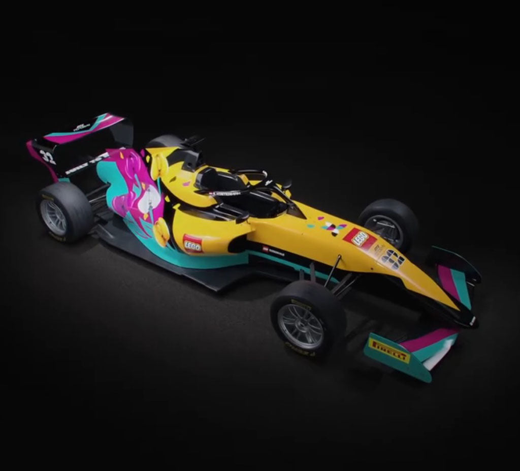 LEGO Racing F1 Academy Debuts Tulip Inspired Dutch Grand Prix Livery for Esmee Kosterman