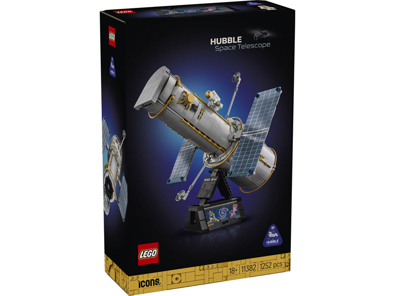 LEGO Icons 11382 Hubble Space Telescope Turns a Real Space Icon Into a Serious Display Piece