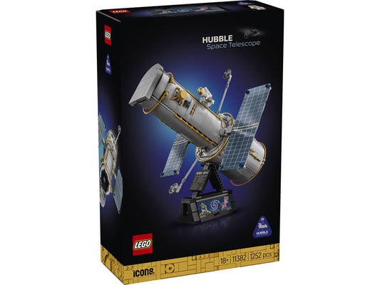LEGO Icons 11382 Hubble Space Telescope Turns a Real Space Icon Into a Serious Display Piece