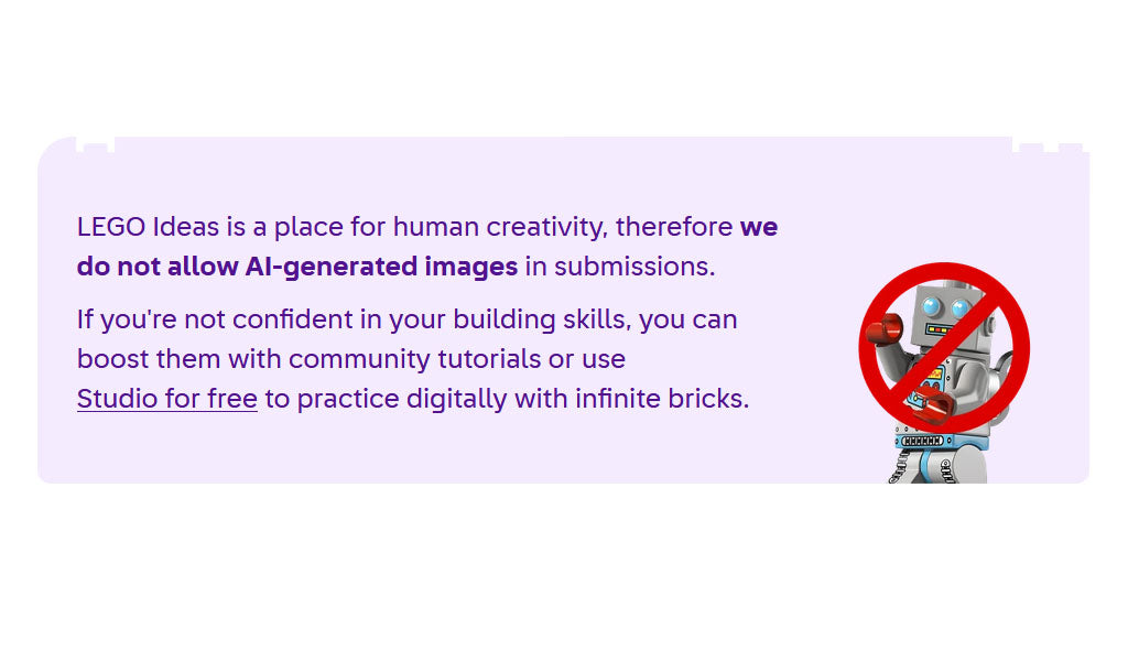LEGO Ideas Bans AI Generated Submission Images and Draws a Clearer Line Around What Fans Need to Build