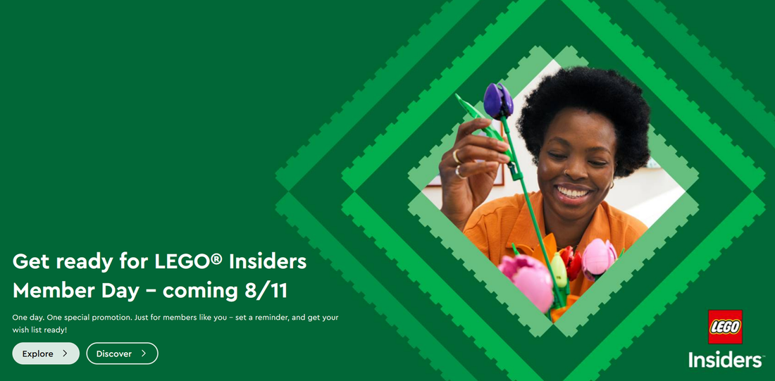 LEGO Adds a One Day Insiders Shopping Event on August 11, Just as the Greece GWP Arrives