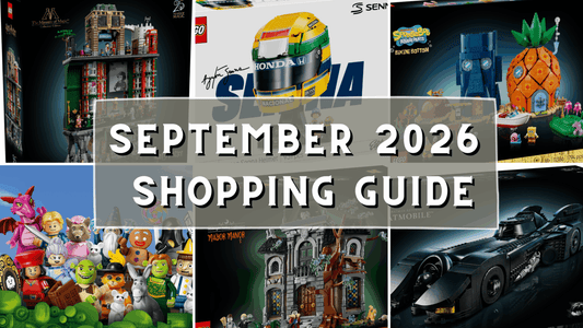 LEGO September 2026 Release Guide Highlights Batman, SpongeBob, Shrek, and More