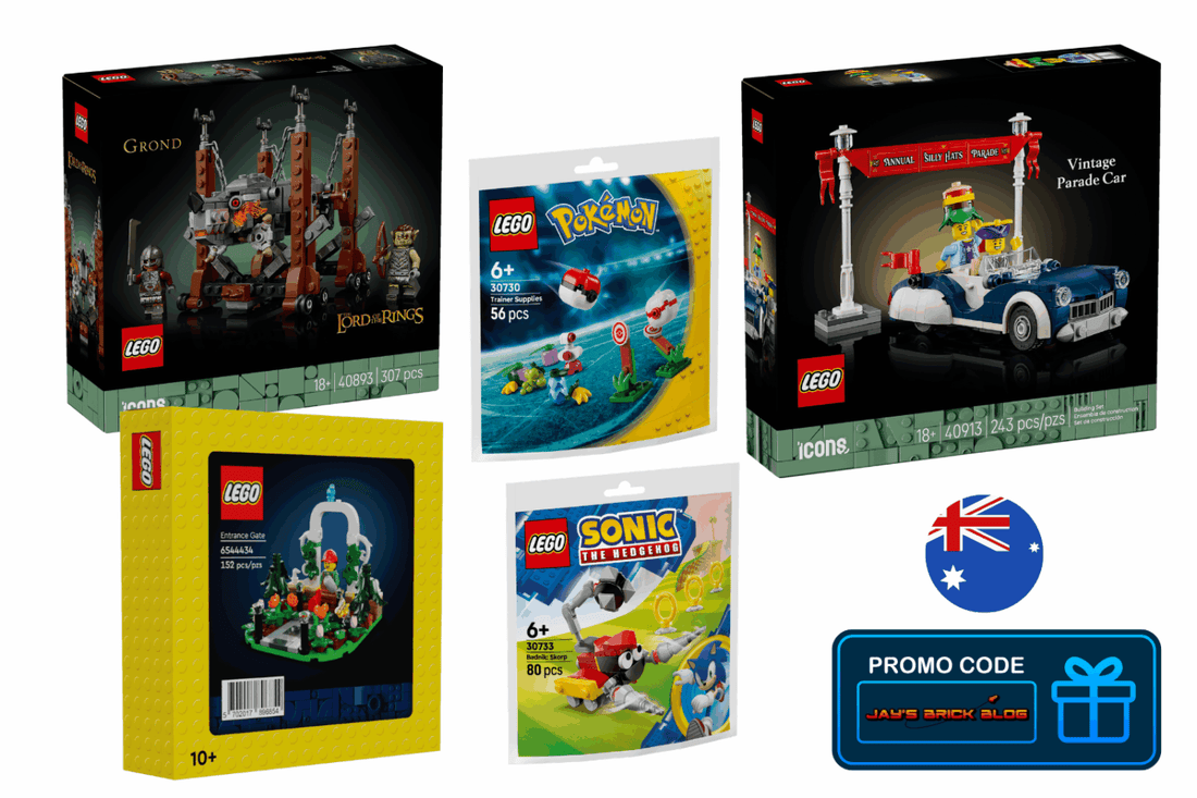 LEGO Brings Back Grond and the Botanical Garden Entrance Gate in Late August 2026 Promo Refresh