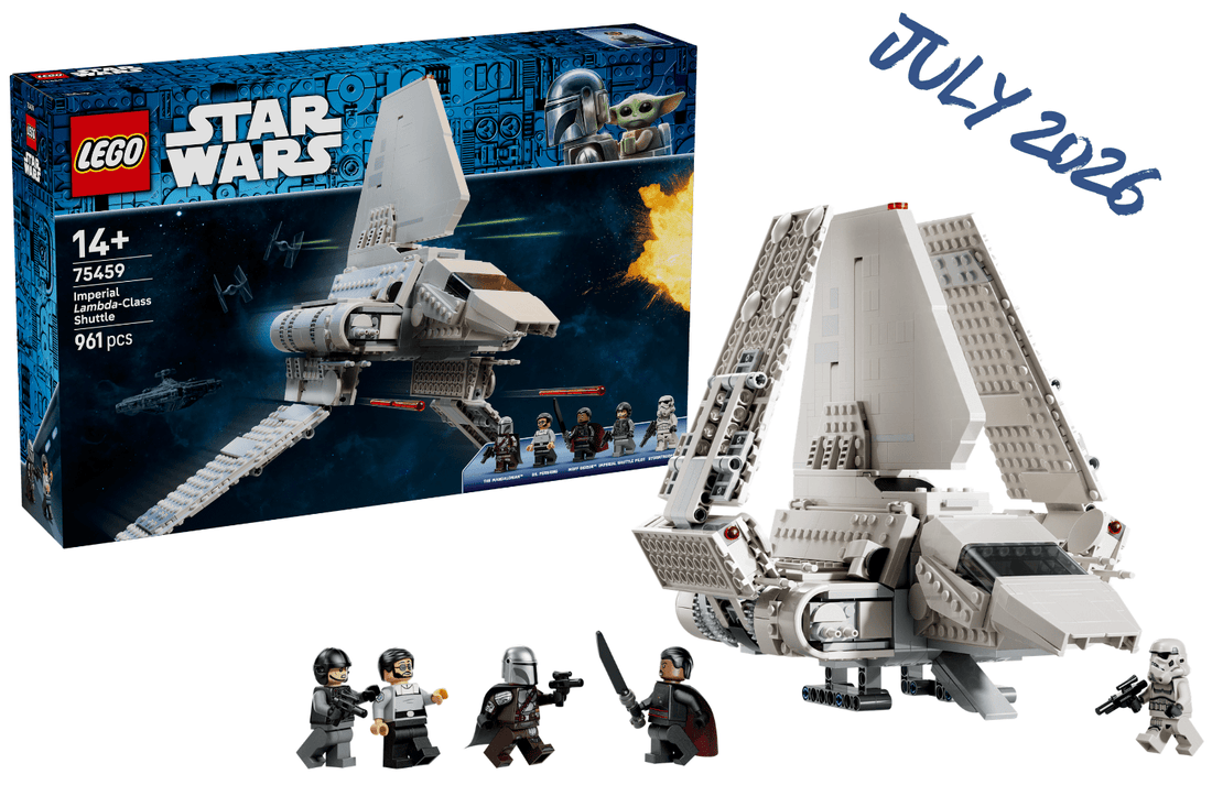 LEGO 75459 Imperial Lambda-Class Shuttle Revives a Classic Star Wars Ship for July 2026 - HYPEBRICKZ