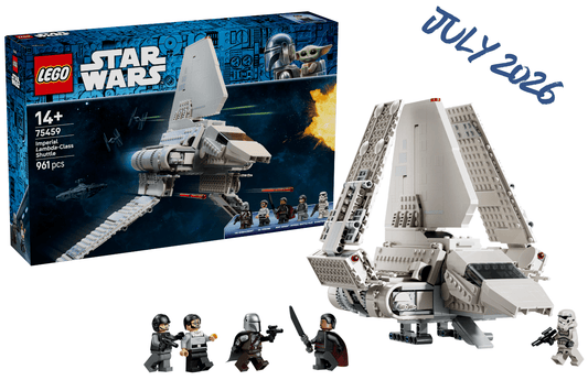 LEGO 75459 Imperial Lambda-Class Shuttle Revives a Classic Star Wars Ship for July 2026 - HYPEBRICKZ