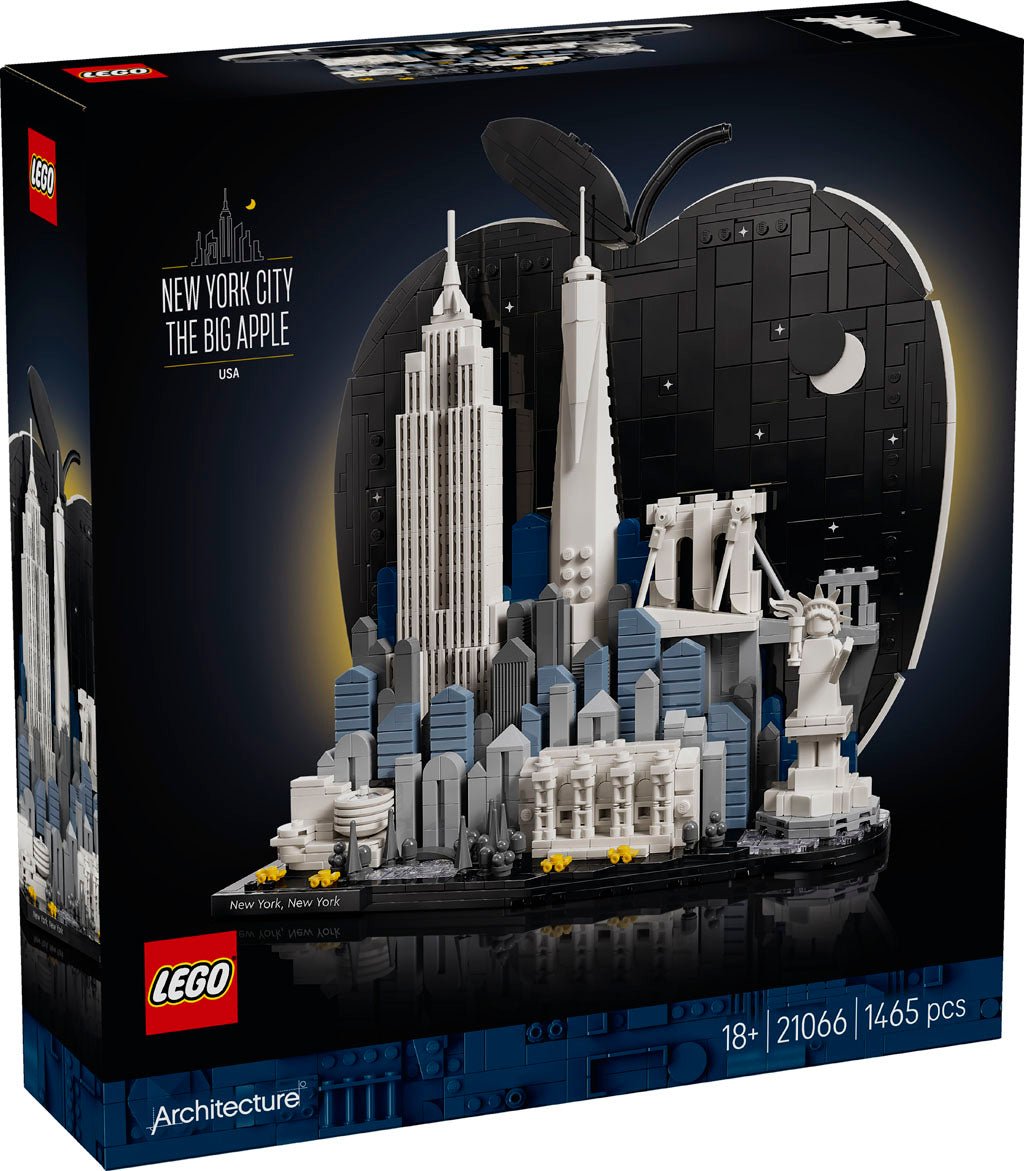 LEGO Architecture 21066 New York City - The Big Apple Pushes the Theme in a Bold New Direction - HYPEBRICKZ