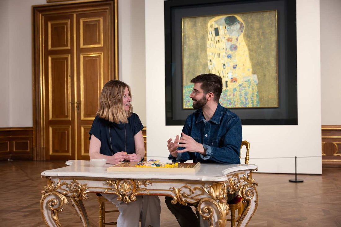 LEGO Art 31221 Gustav Klimt The Kiss Turns a Museum Masterpiece Into a 4,000 Piece Wall Display - HYPEBRICKZ