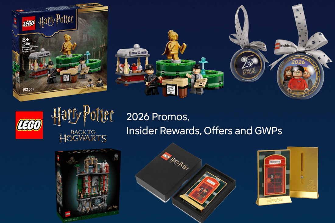 LEGO Back to Hogwarts 2026 Brings Ministry of Magic Launch, Two GWPs, and a 25th Anniversary Insiders Reward - HYPEBRICKZ