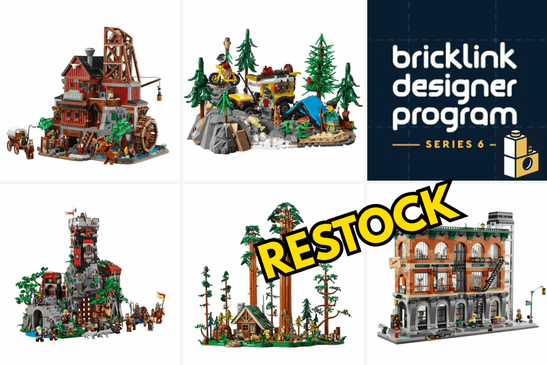 LEGO BrickLink Designer Program Series 6 Gets a Limited Restock Next Week, Here Is What to Watch - HYPEBRICKZ