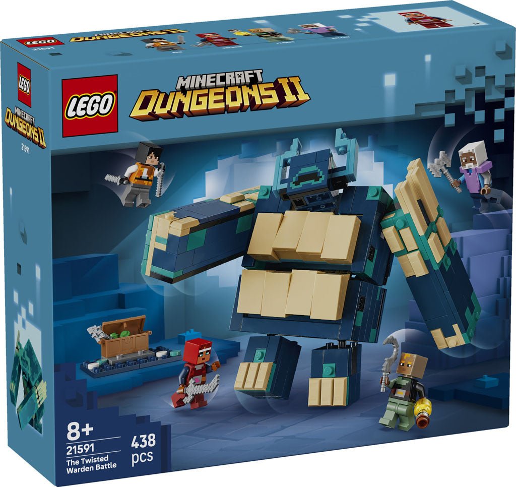 LEGO Minecraft The Twisted Warden Battle (21591) Brings a Boss Fight Build to August 2026 - HYPEBRICKZ