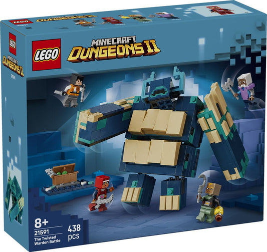 LEGO Minecraft The Twisted Warden Battle (21591) Brings a Boss Fight Build to August 2026 - HYPEBRICKZ