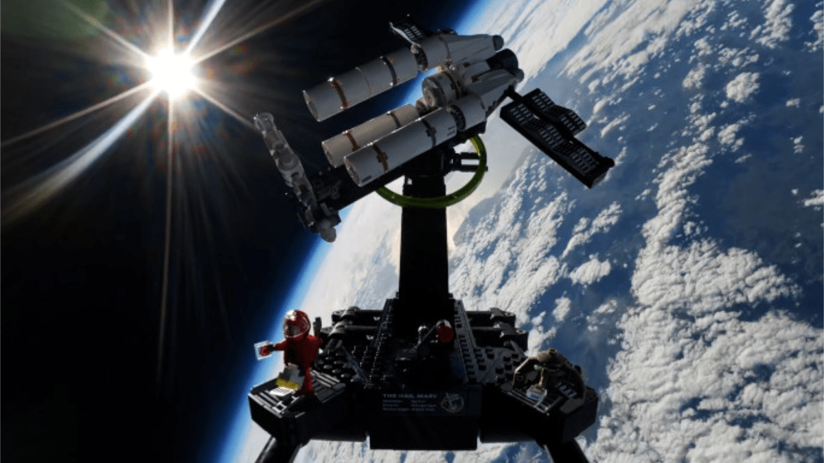LEGO Project Hail Mary Heads to Space With a Wild Real-World Stunt ...