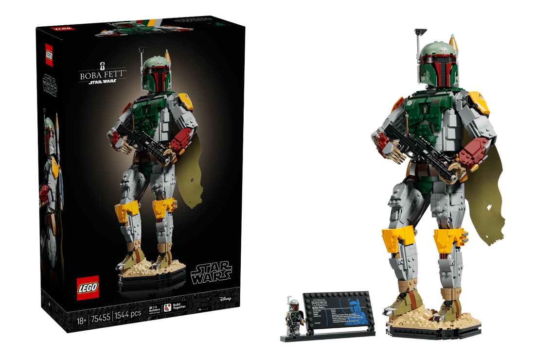 LEGO Star Wars 75455 Boba Fett Revealed as a 1,544 Piece Display Statue With Pre-Orders Already Live - HYPEBRICKZ