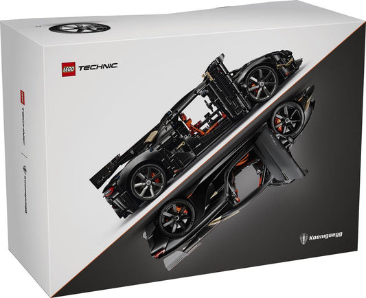 LEGO Technic Koenigsegg Sadair's Spear (42232) Revealed as a 4,104 Piece 1:8 Scale Megacar - HYPEBRICKZ