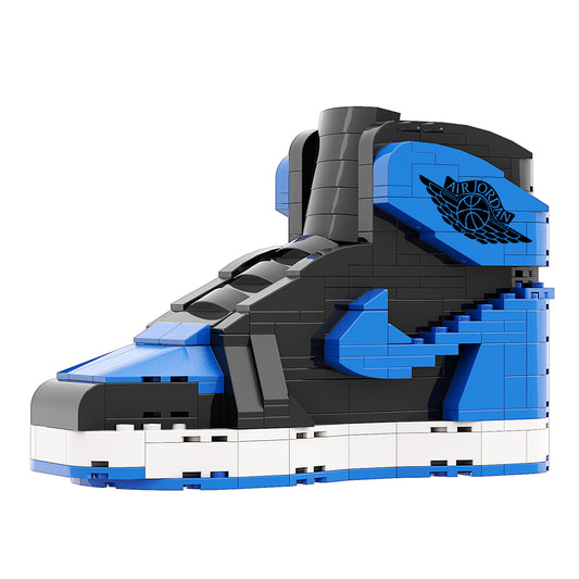 REGULAR "AJ1 Royal" Sneaker Bricks with Mini Figure