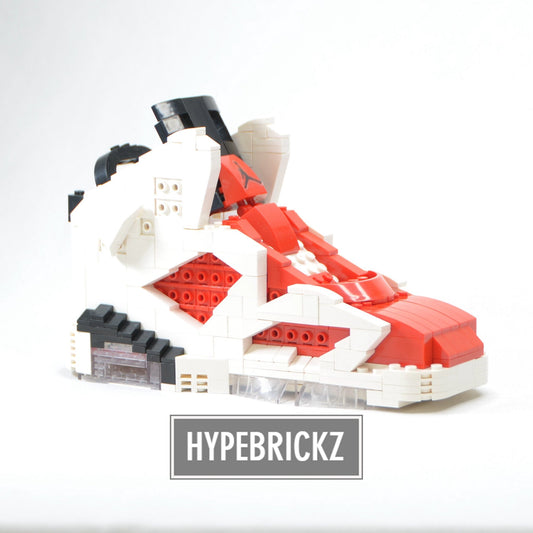 #sneaker bricks# - #hypebrickz# - #sneakergifts# - Custom AJ6 Carmine LEGO Style