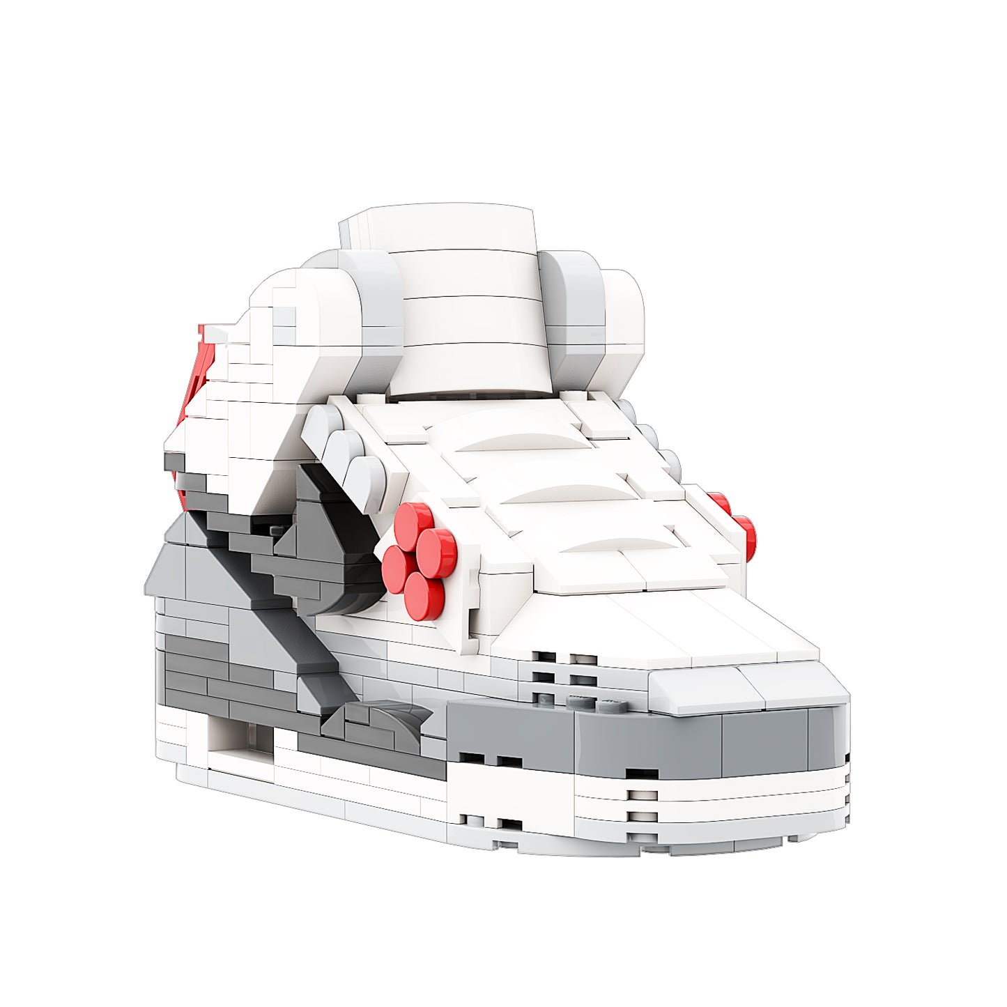 REGULAR AJ3 "Tinker" Sneaker Bricks Sneaker with Mini Figure