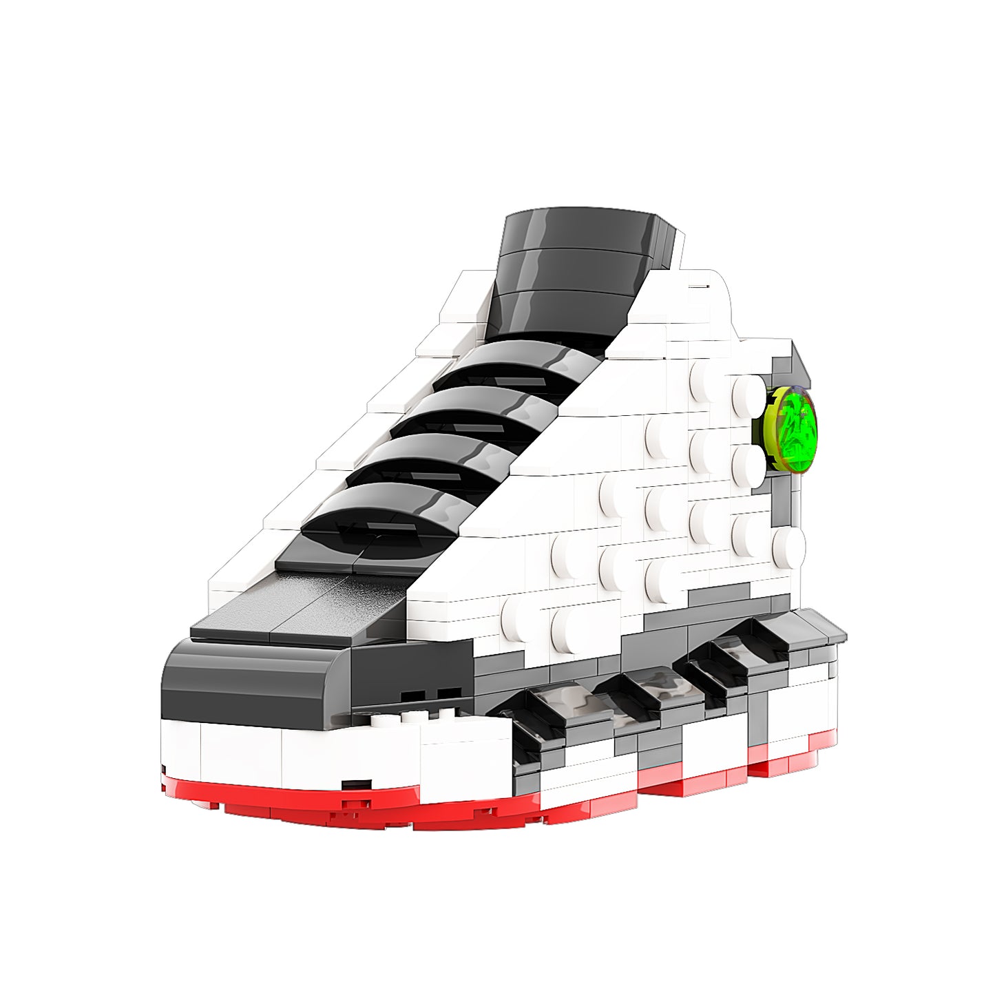 REGULAR AJ13 "He Got Game" Sneaker Bricks Sneaker with Mini Figure