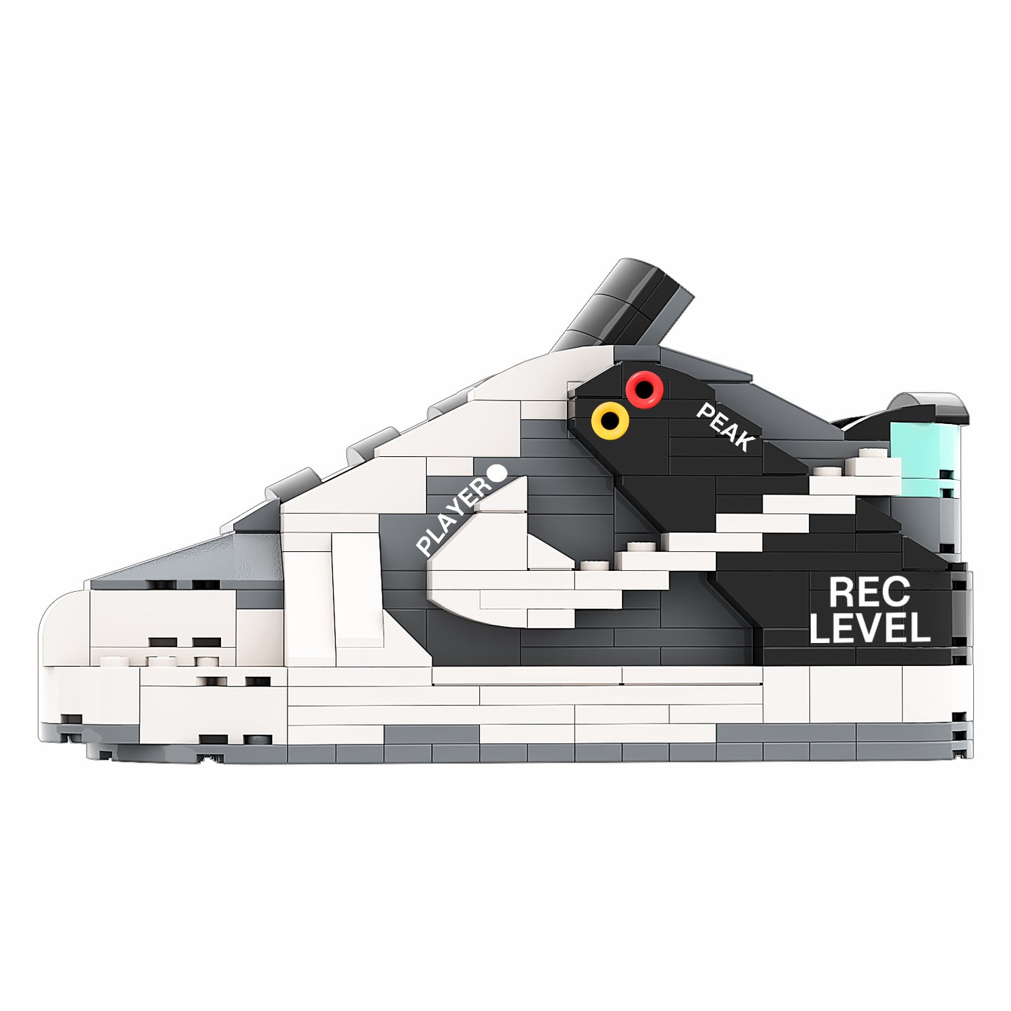 REGULAR  "SB Dunk Camera" Sneaker Bricks with Mini Figure