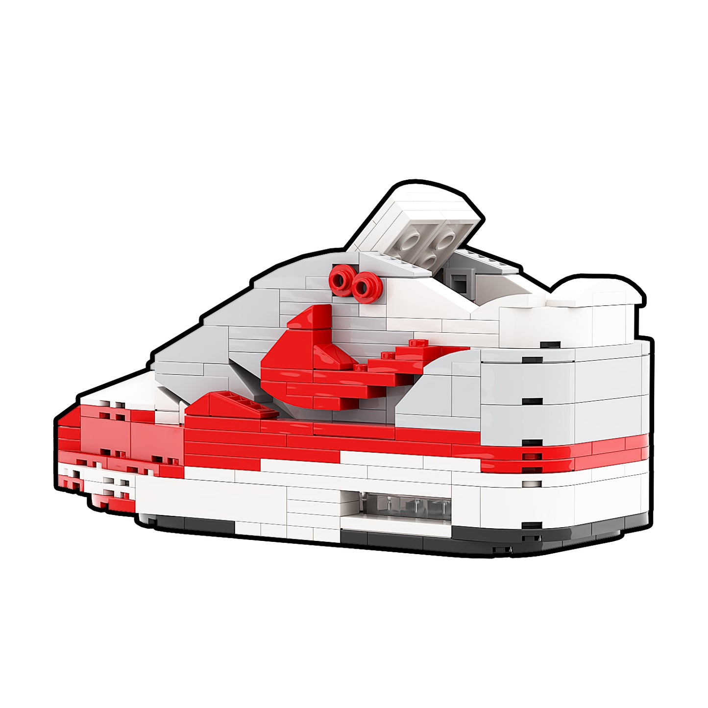 REGULAR "Air Max 1 OG" Sneaker Bricks with Mini Figure