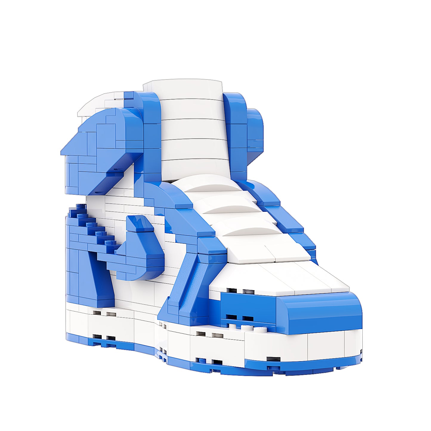 REGULAR "AJ1 UNC" Sneaker Bricks with Mini Figure