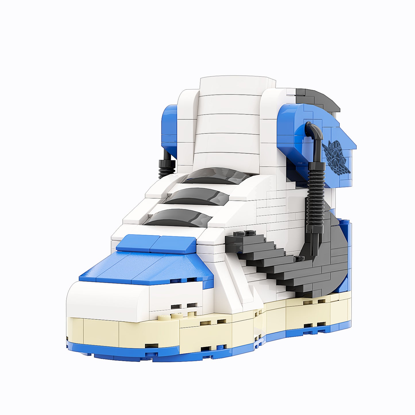 REGULAR "AJ1 TS x Fragment High" Sneaker Bricks with Mini Figure