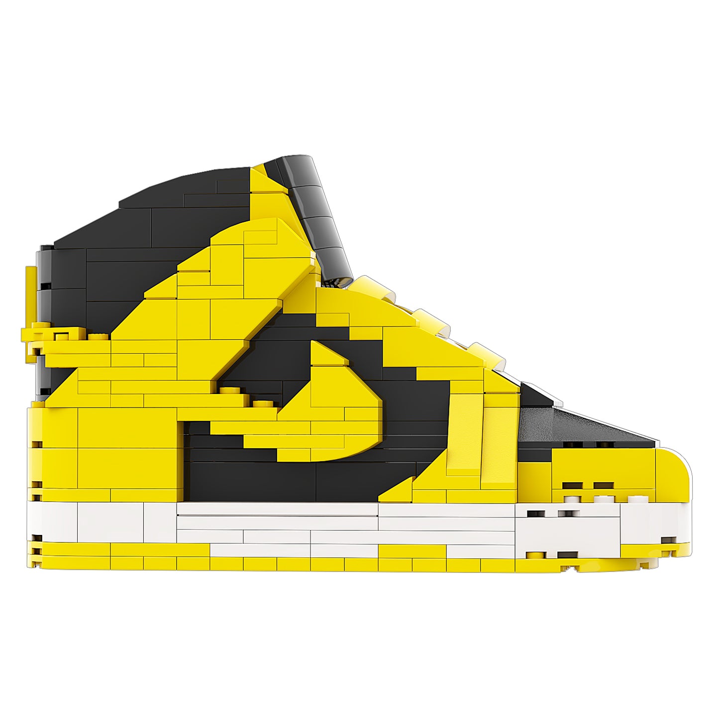 REGULAR  "Dunk High Wutang" Sneaker Bricks with Mini Figure