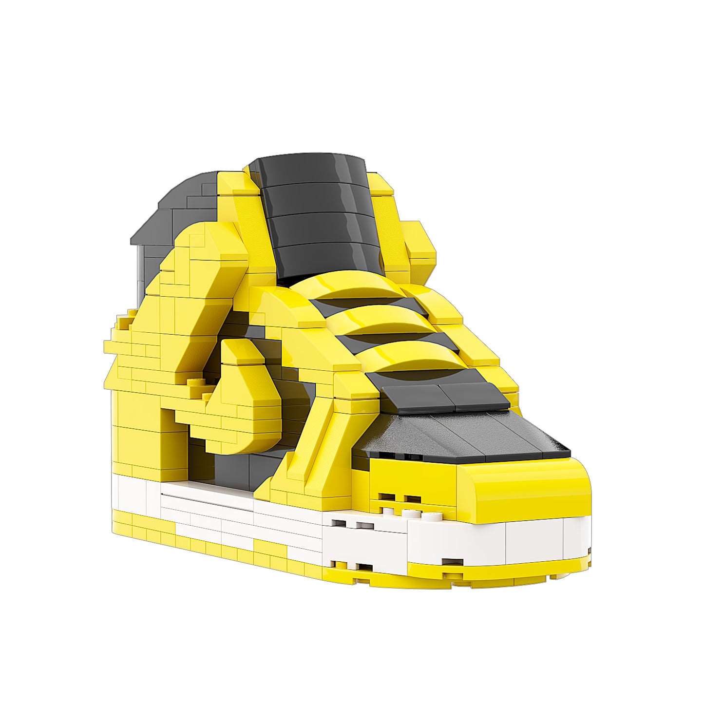REGULAR  "Dunk High Wutang" Sneaker Bricks with Mini Figure