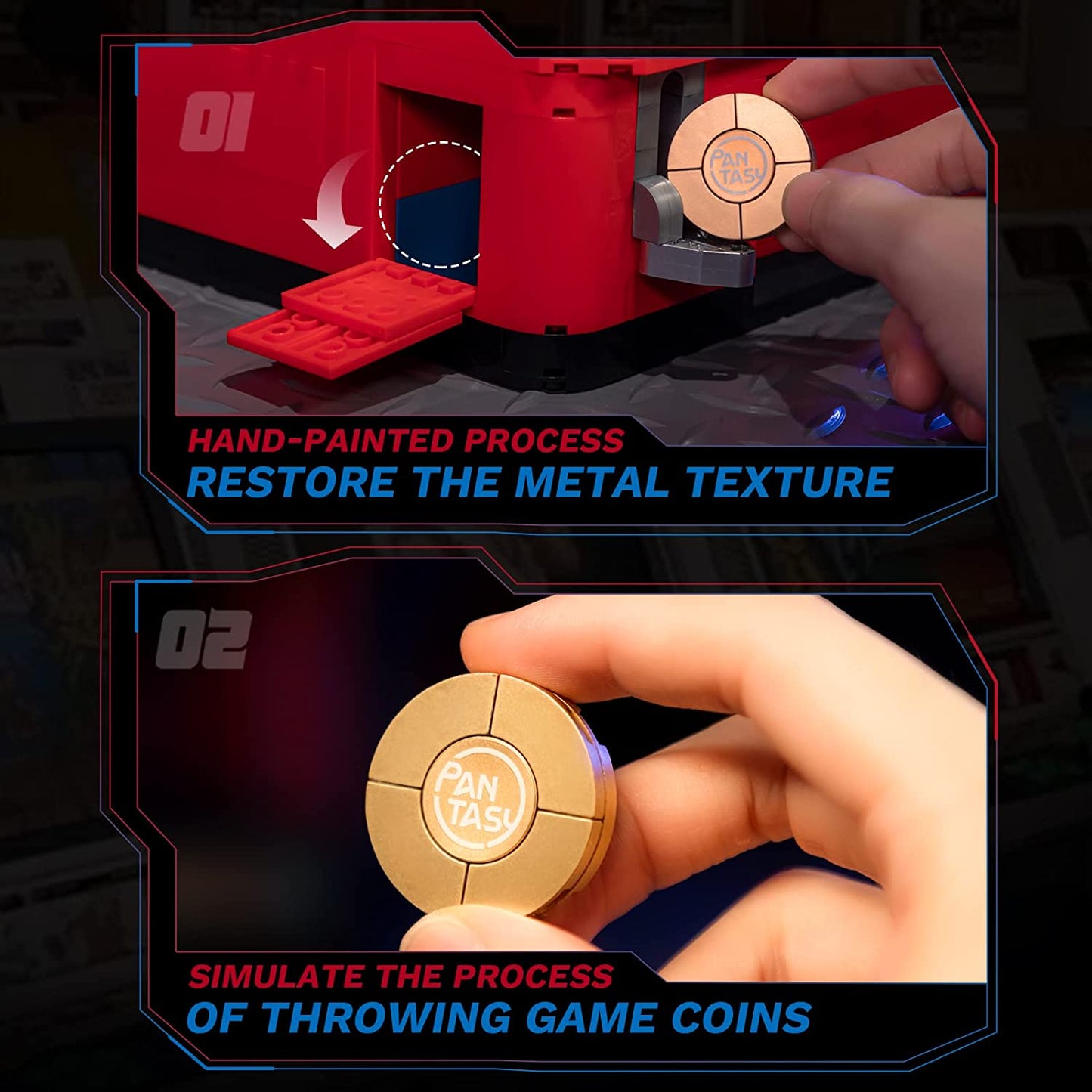 Retro Arcade Machine Building Set - Metal Slug Building Kit