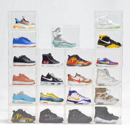 Other Hypebeast Mini Sneakers Collection with Display Storage Case