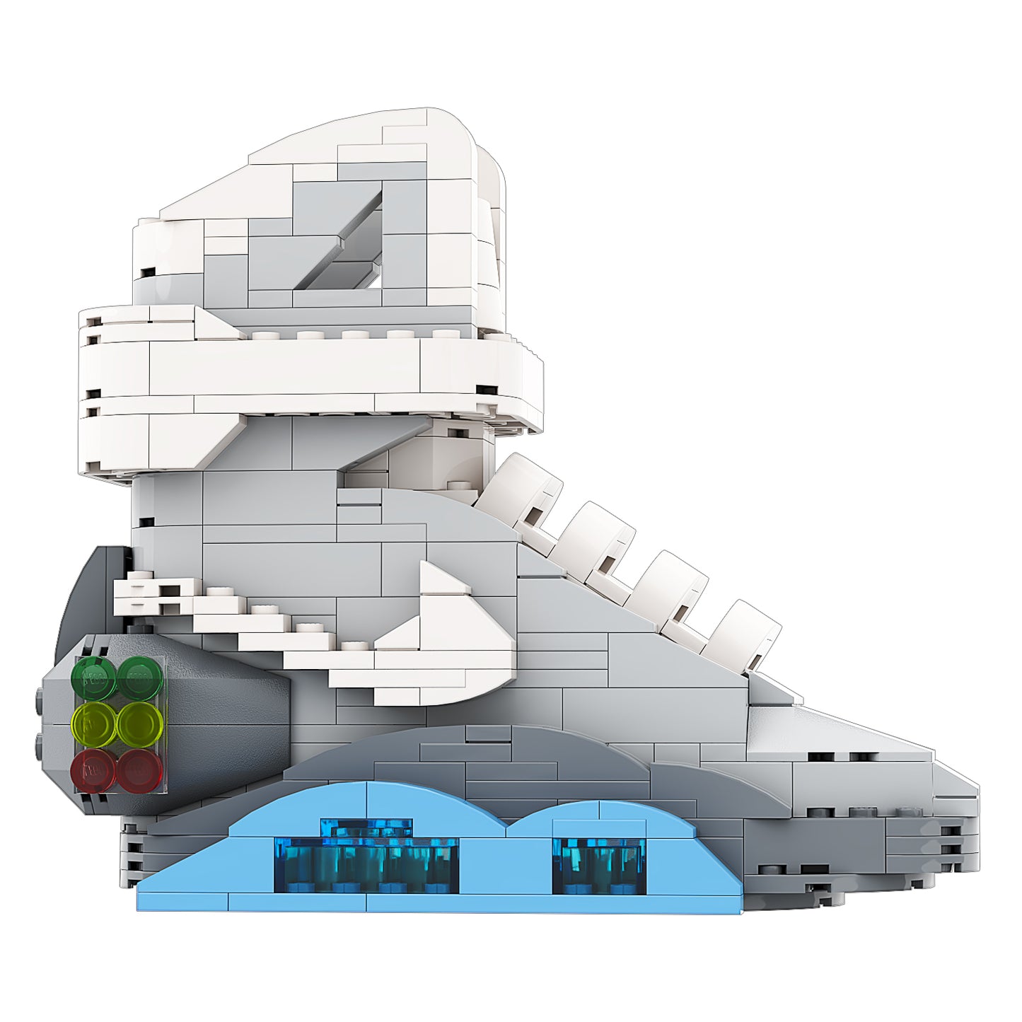 REGULAR  Air Mags "Back to the Future" Sneakerbricks with Mini Figure
